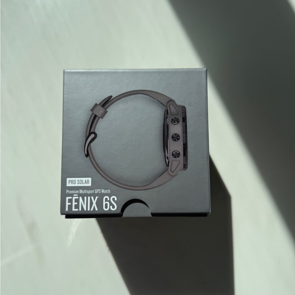 garmin fenix 6s pro solar watch